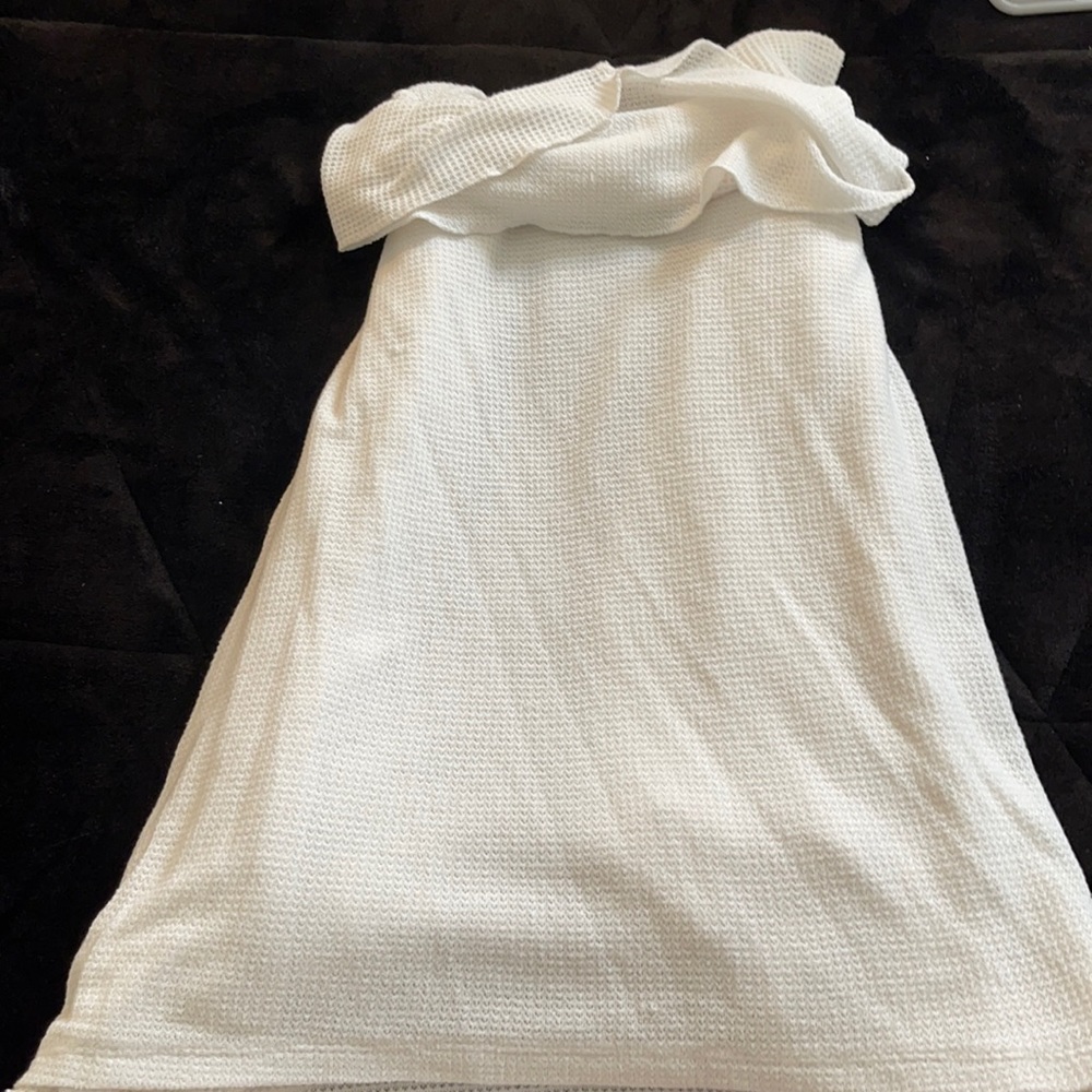 Maurices White poncho top